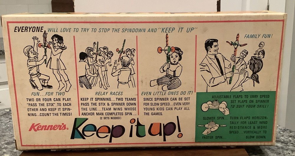 Kenner “Keep It Up Game” 1970 ~ GC