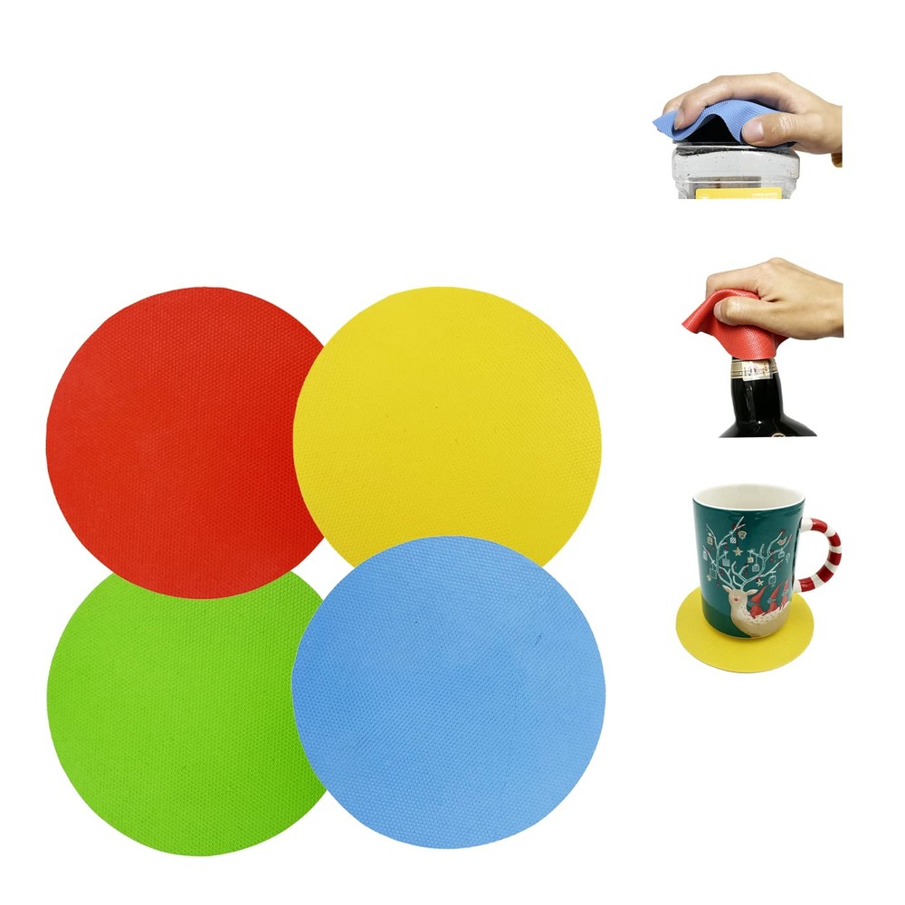 Jar Opener Kit, 5 in 1 Multi Function Can Opener, 4 1 Bottle One Size, A