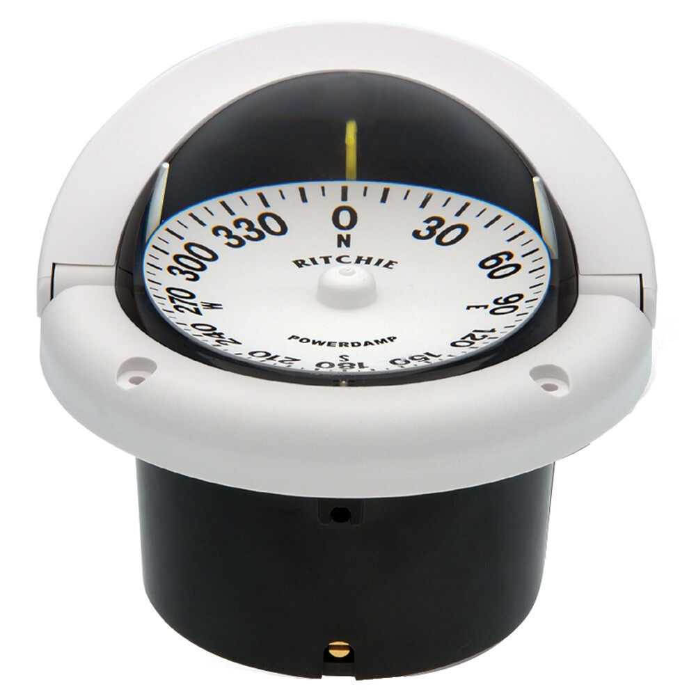 HF-742W Ritchie HF-742W Helmsman Compass Flush Mount White