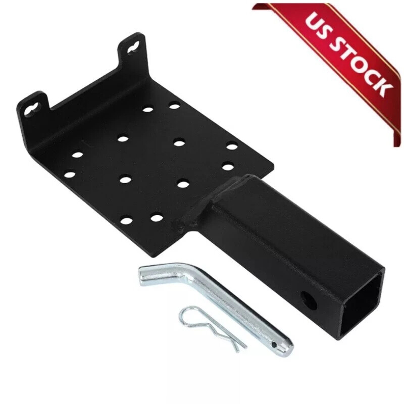 Universal 2" Receiver Trailer Hitch Winch Mount Plate ,Winch Mounting Bracket
