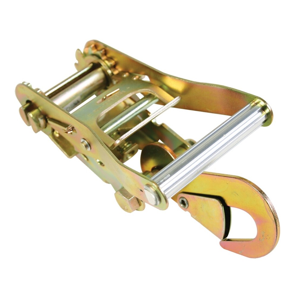 Side Rail Car Tie Down - Snap Hooks - 4 Pack - Silver Series - 3300 lbs SWL