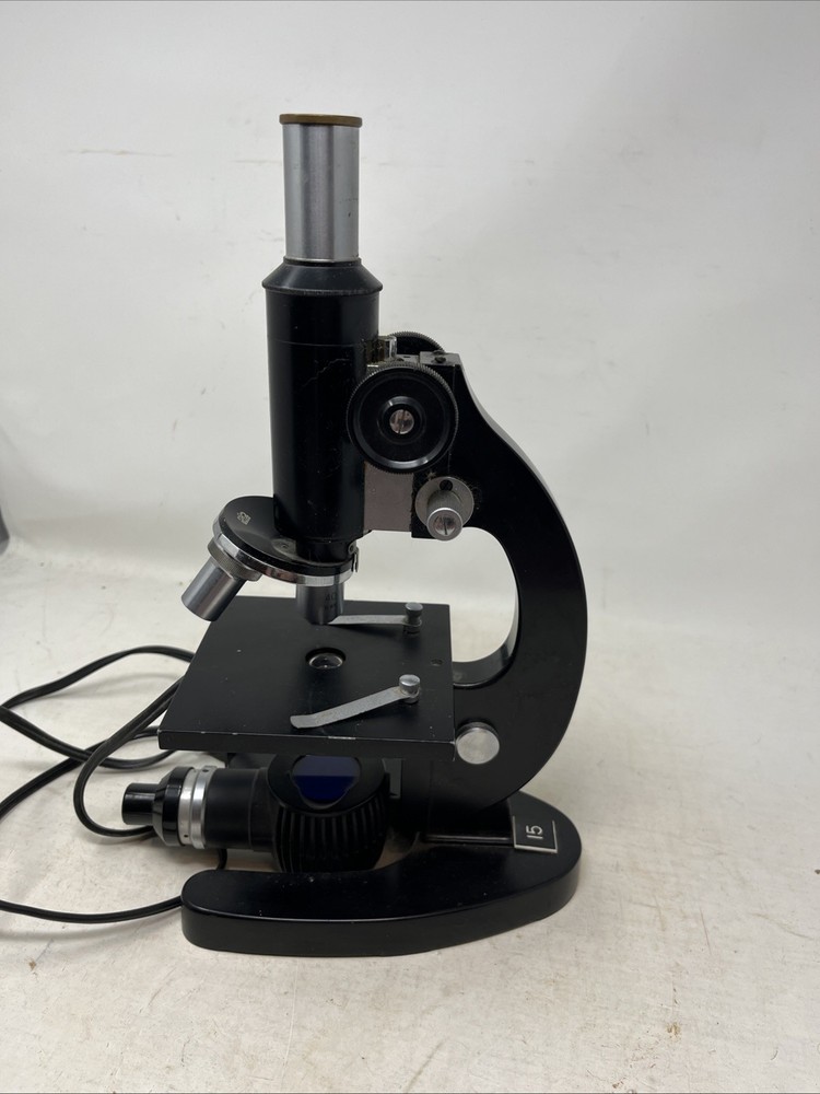 Beck Kassel Vintage Microscope CBS 14242 Untested