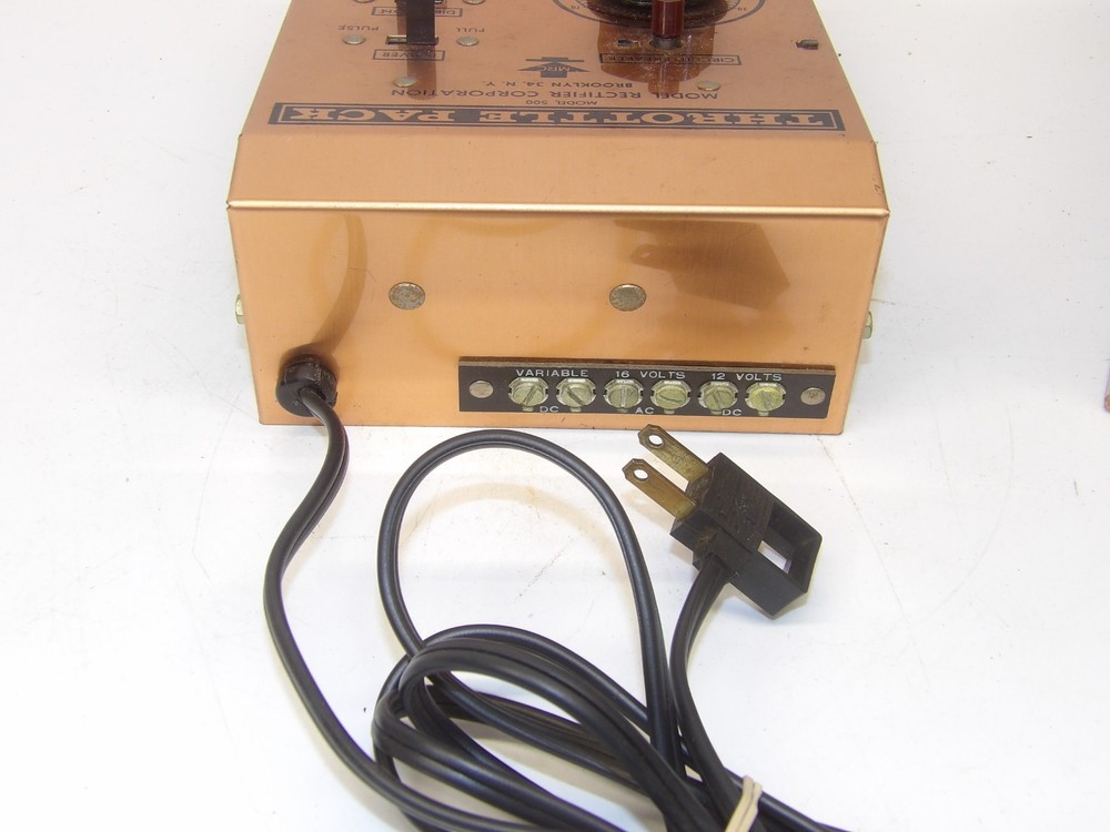 Vintage MRC Model 500 HO Train Control Throttle pack with box & instr-working