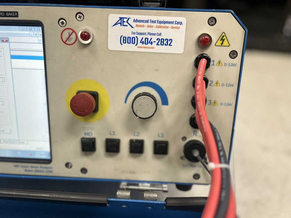 Baker AWA-IV Static Motor Analyzer | 12kV, 800A Max Output Current