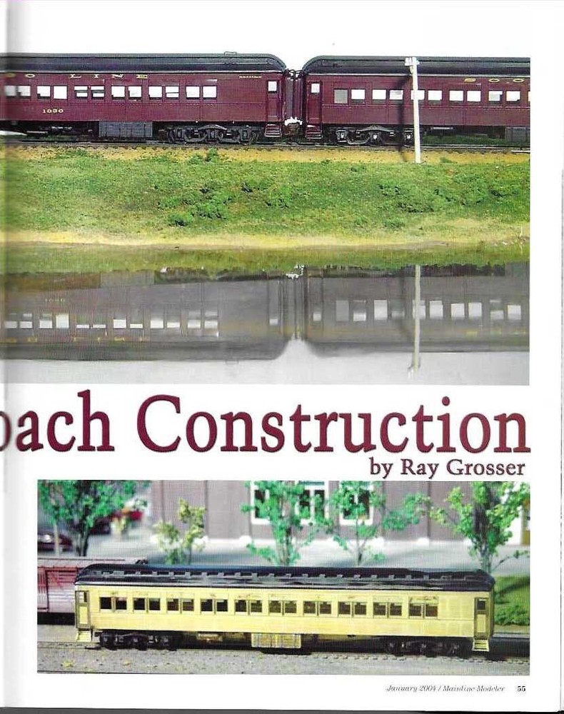 Mainline Modeler Jan 2004 N&W Horseshoe Depot Simplot KCS B-3 Soo Bevier Mine
