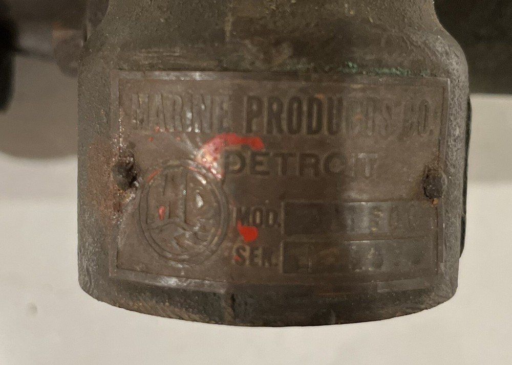 Vintage Brass Marine Pump