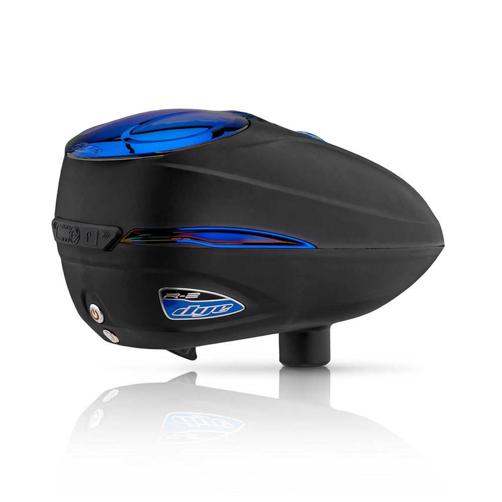 Dye R2 Loader / Hopper - Black / Blue Ice - Paintball