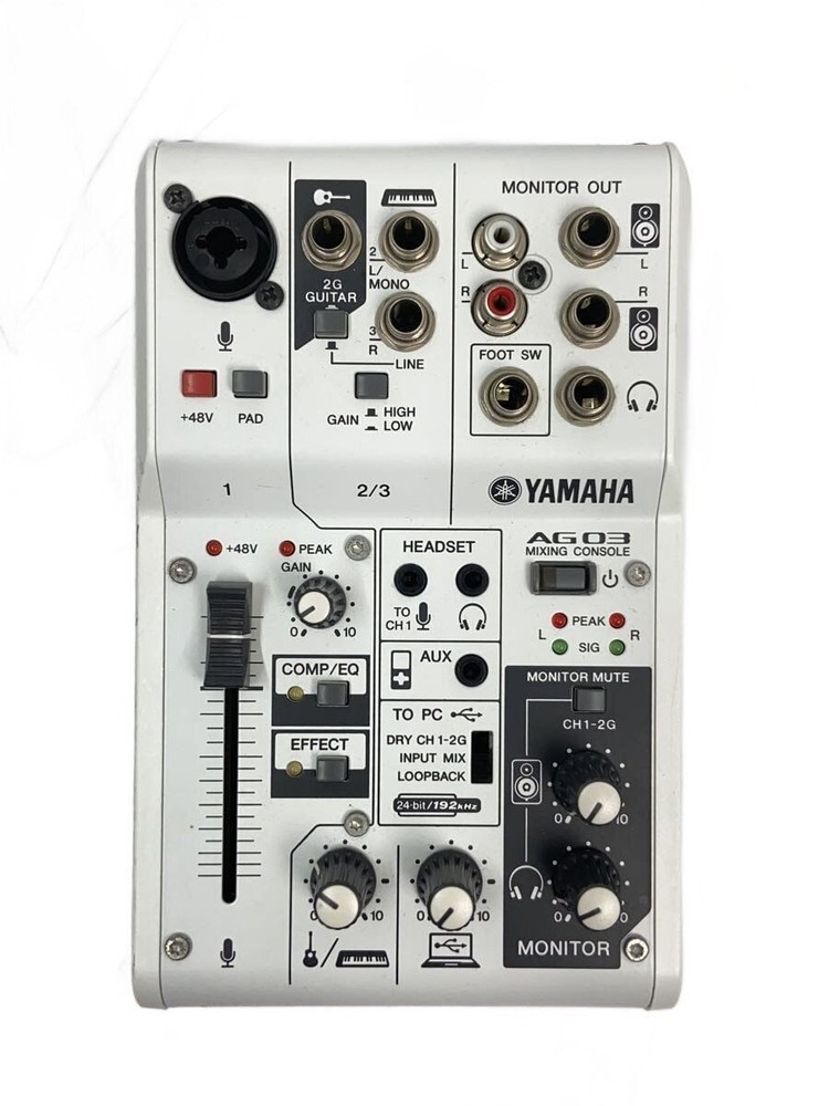YAMAHA AG03 MIXER Used