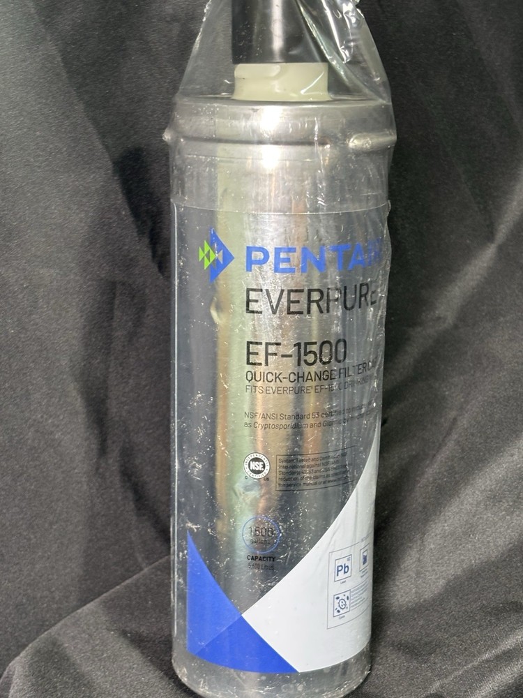 Pentair Everpure EF-1500 Quick Change Filter Cartridge for Drinking Water System
