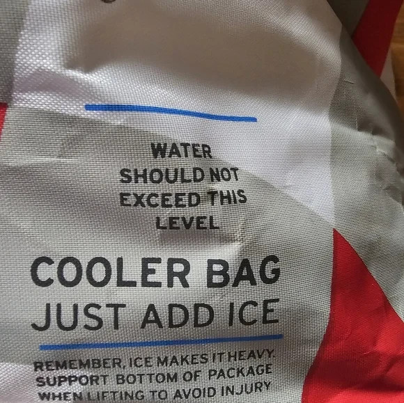 Coors Light Rectangular Zippered Soft Cooler Bag For Drinks Holds 36 12 OZ Cans