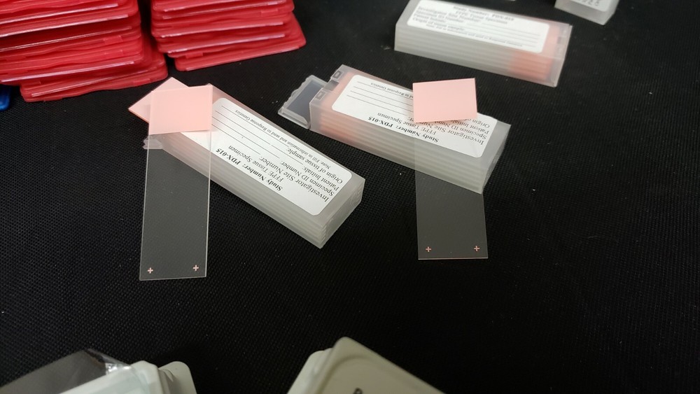 300+ High Quality Blank Microscope Slides With Storage Boxes - NEW