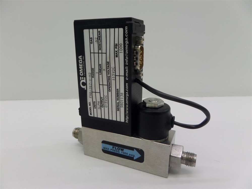Omega Engineering FMA-767-V-N2 Mass Flow Controller - N2