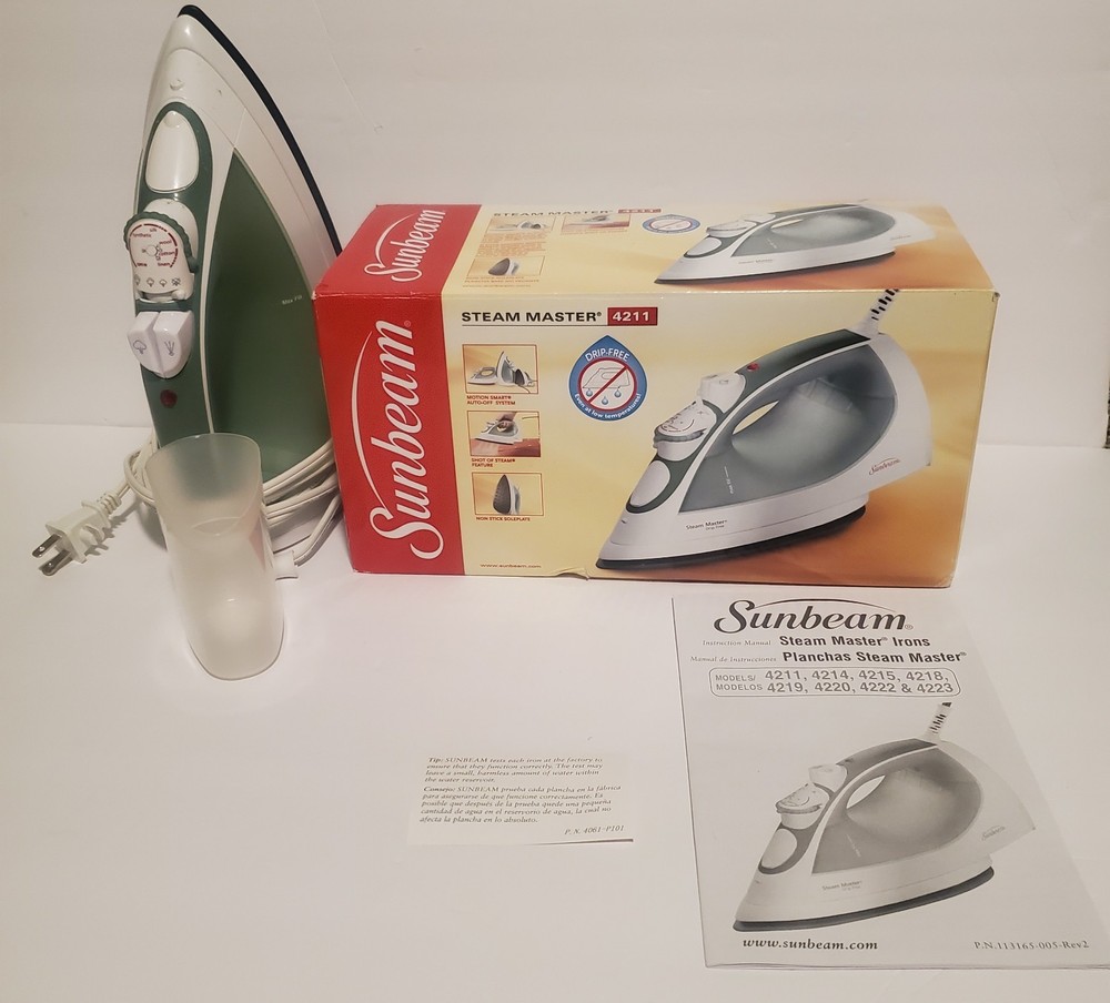 Sunbeam Steam Master Iron Model 4211 - WORKS