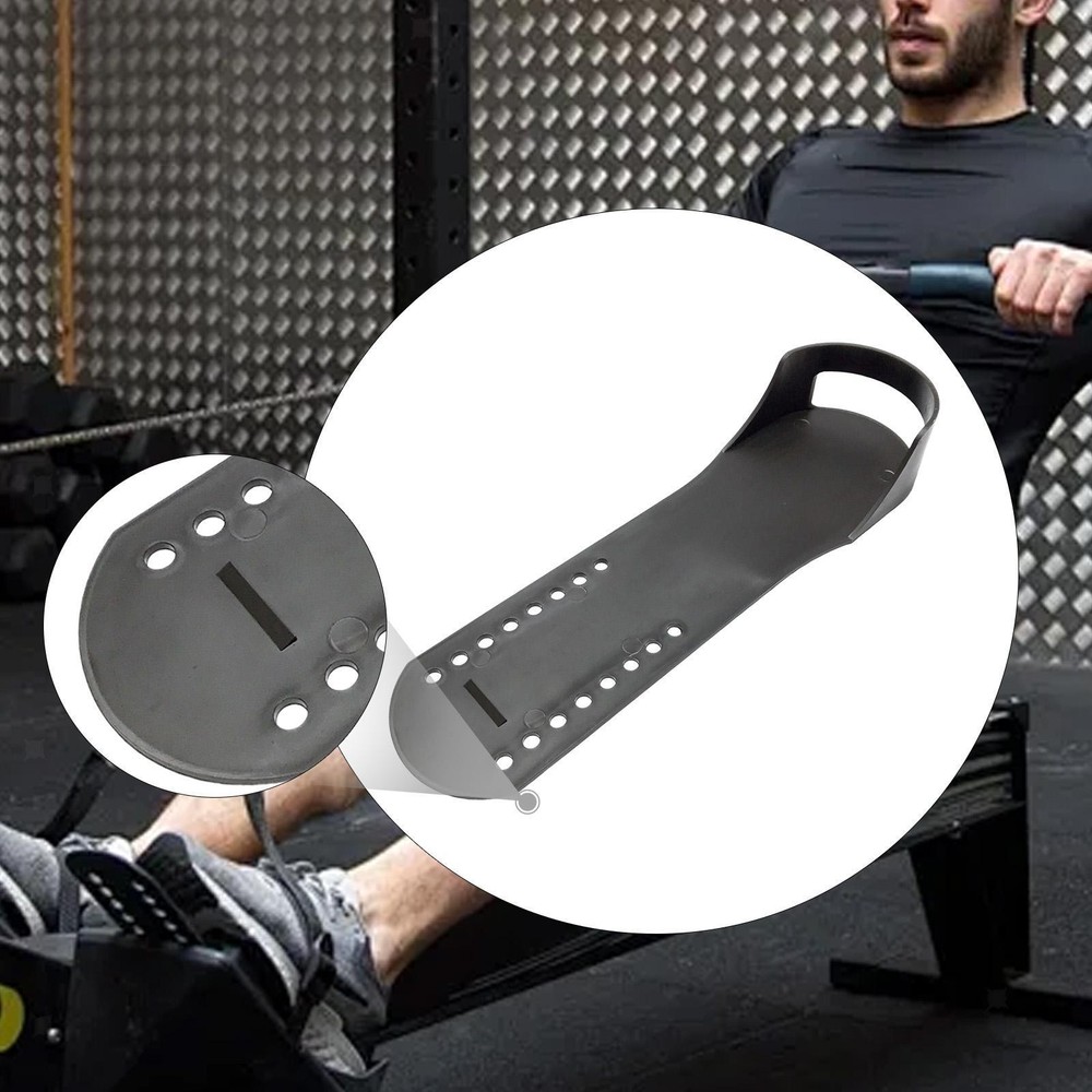 Rowing Machine Pedal Foot Pedal Exercising Replacement with Holes Versatile