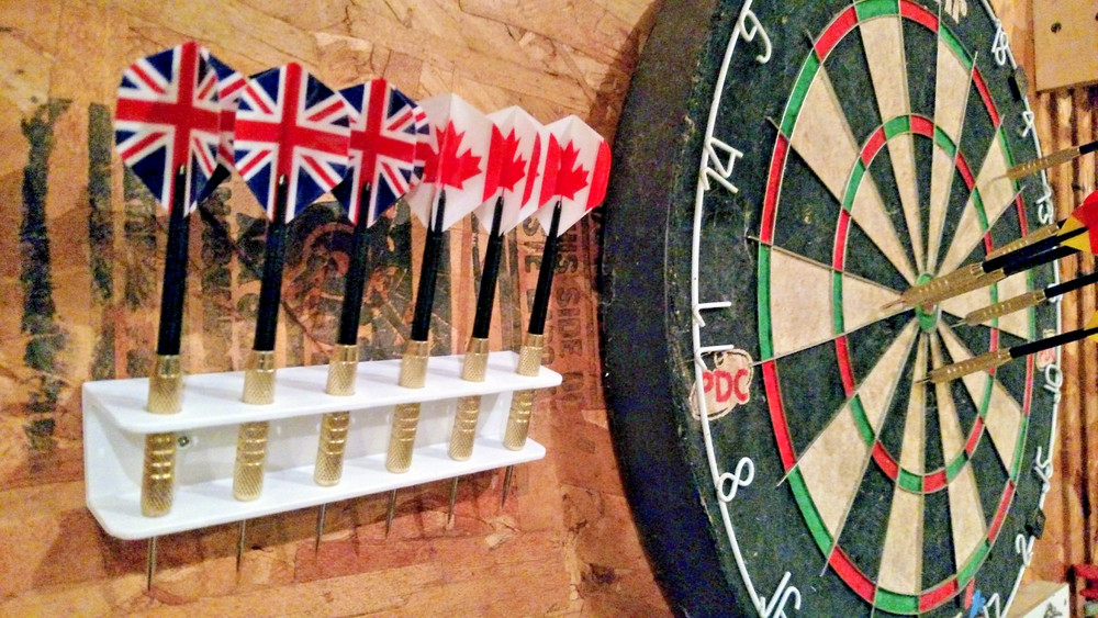 Darts Holder Stand Wall Mount Caddy  Display Rack