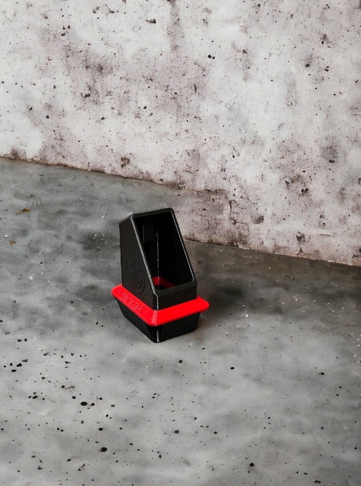 Sig Sauer P365 Speed Loader Black With Thin Red Line 9mm SpeedLoader Mag Loader