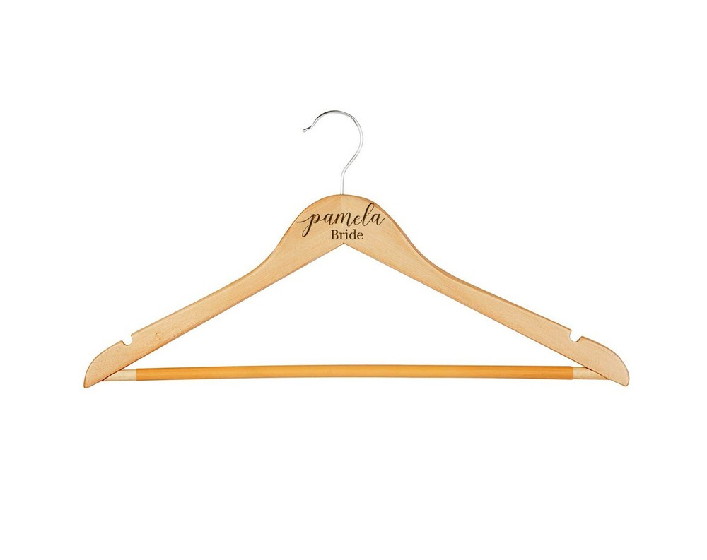 Personalized Wedding Hanger, Bride Hanger, Gift for Bride, Bridesmaid Gift