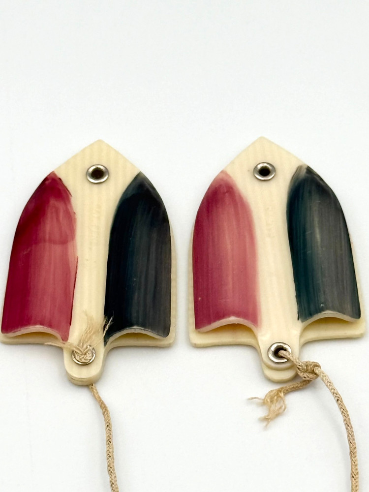 Vintage Celluloid Knitting Needle Guards