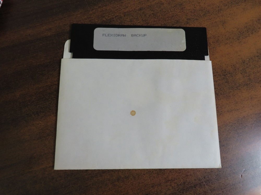 Flexidraw 5.5 Program Software Commodore 64 C-64 1987 Inkwell Systems