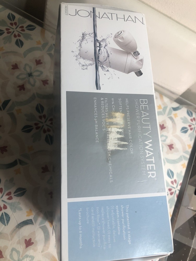 Jonathan Product Beauty Hard Water Shower Filter System