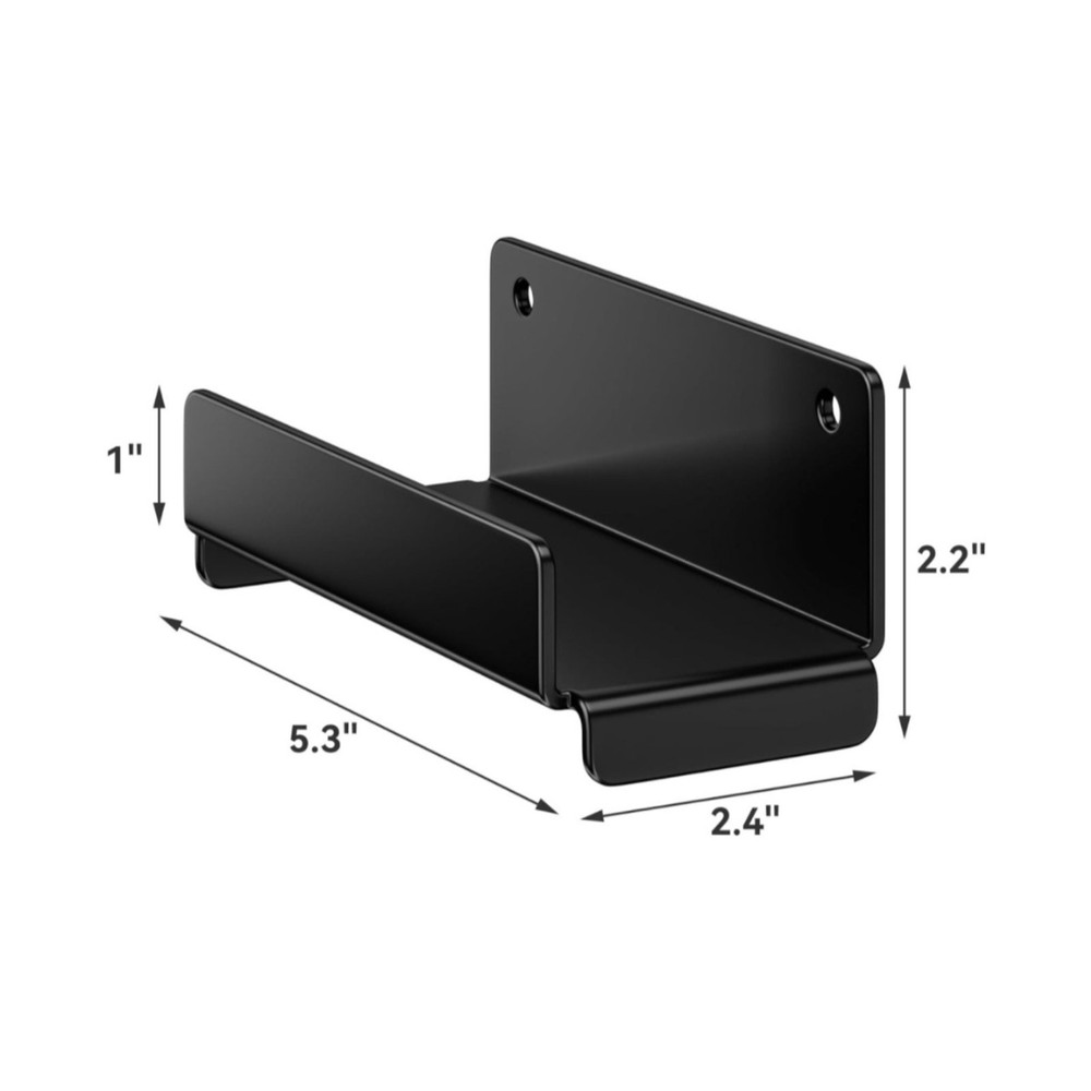 2 Pieces Heavy Duty Ladder Hook Easy Installation Garage Storage Bracket