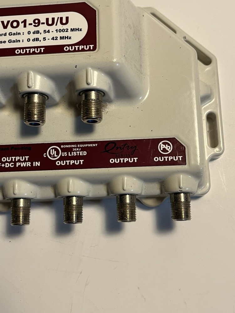 PPC EVO1-9-U/U Active Return CATV 9 Port Coax Preowned JC