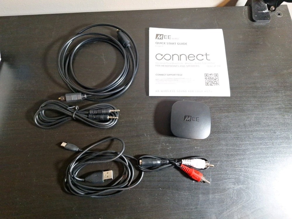 MEE audio Connect Universal Dual-Headphone Bluetooth Wireless Audio Transmitter