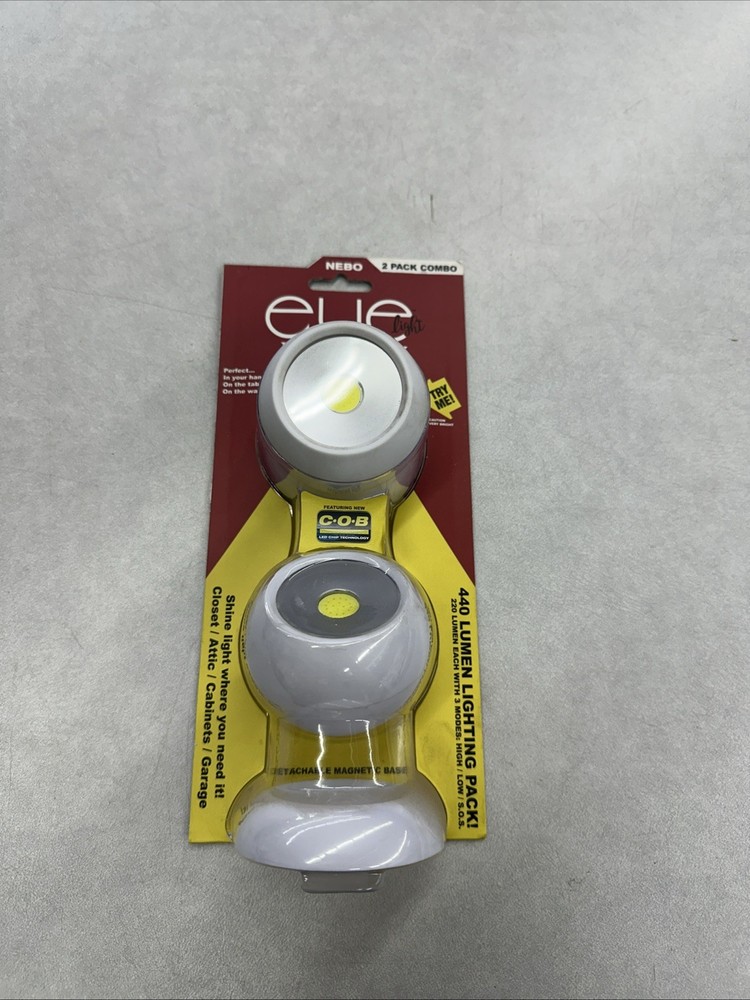 BRAND NEW 2 PACK COMBO EYE LIGHT 6690