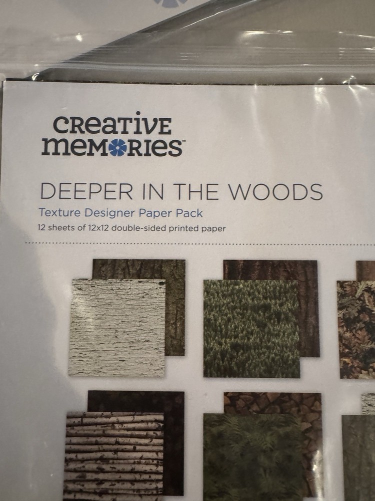 Creative Memories Deeper In The Woods Bundle With Playbook