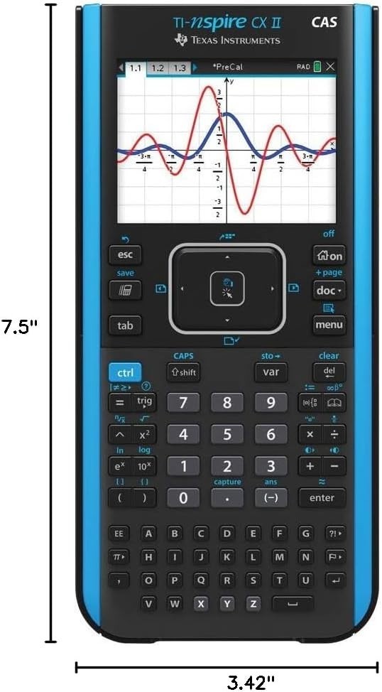 Lightweight Graphing Calculator with Touchpad
