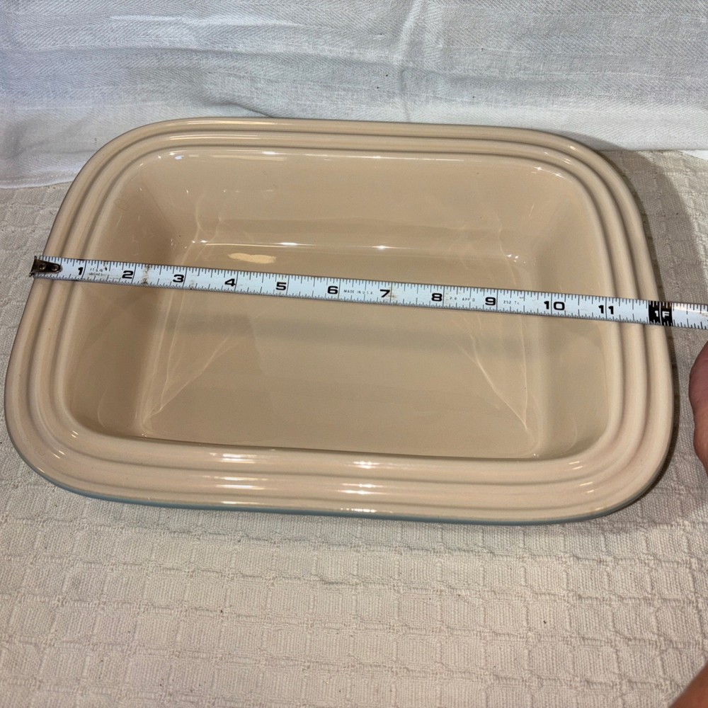 Le Creuset Light Blue Rectangular Casserole Pan Baking Dish 16-24