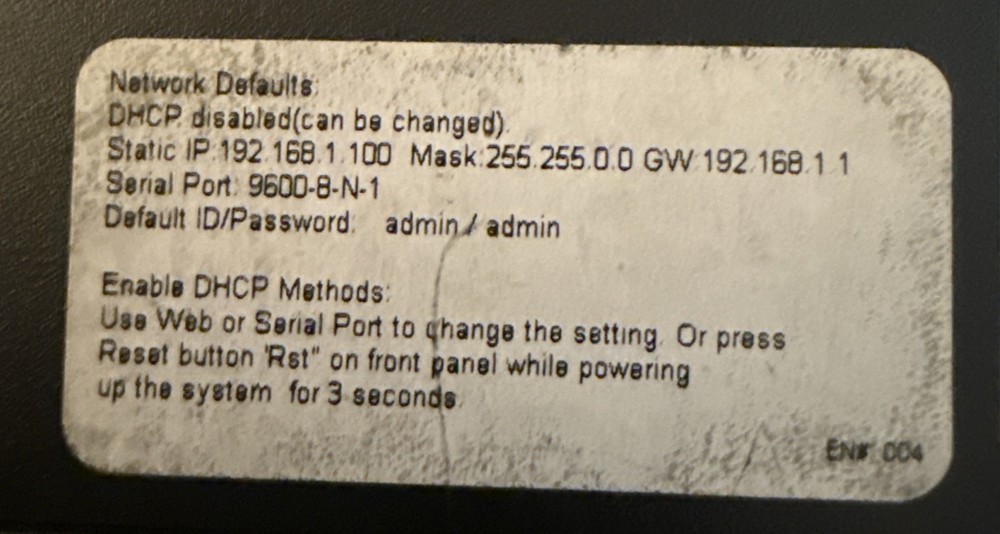 SYNACCESS NETBOOTER NP-02B BASIC SWITCHED PDU POWER DISTRIBUTION UNIT