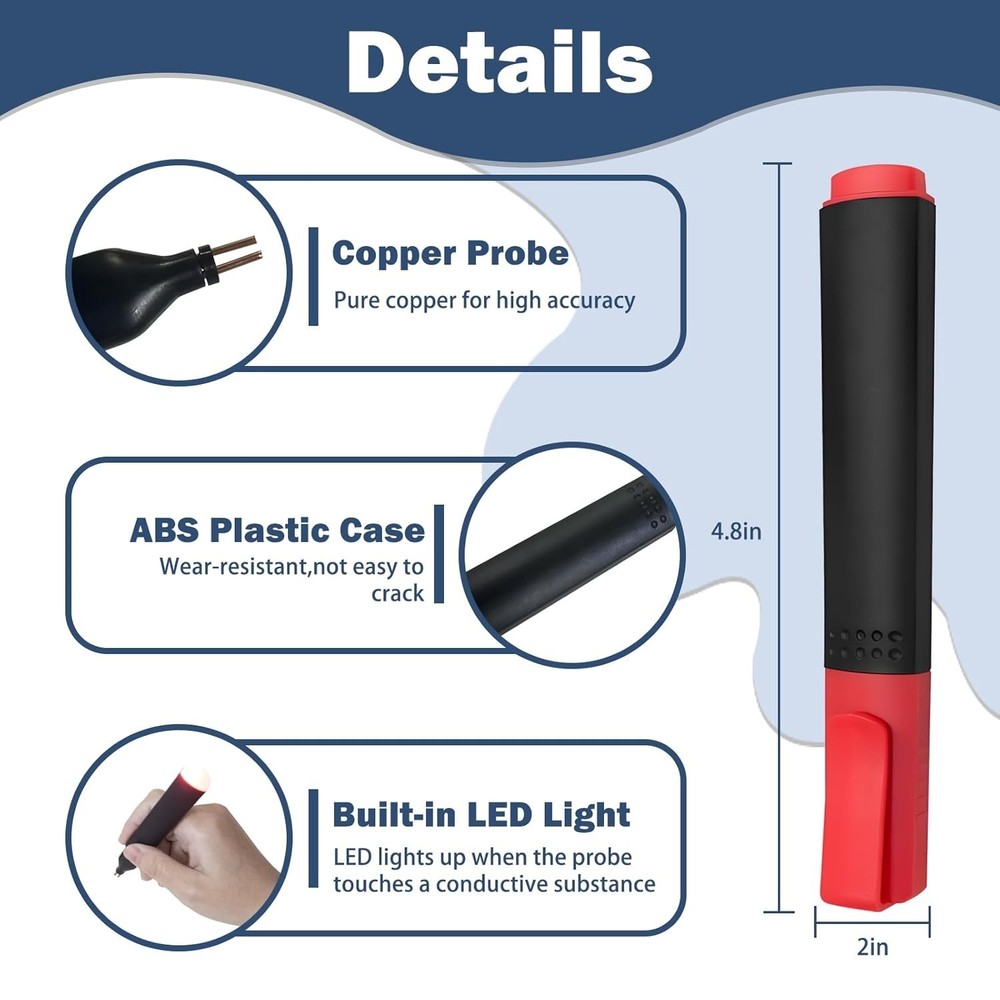 Conductivity & Grounding Pen for Earth Connection Verification