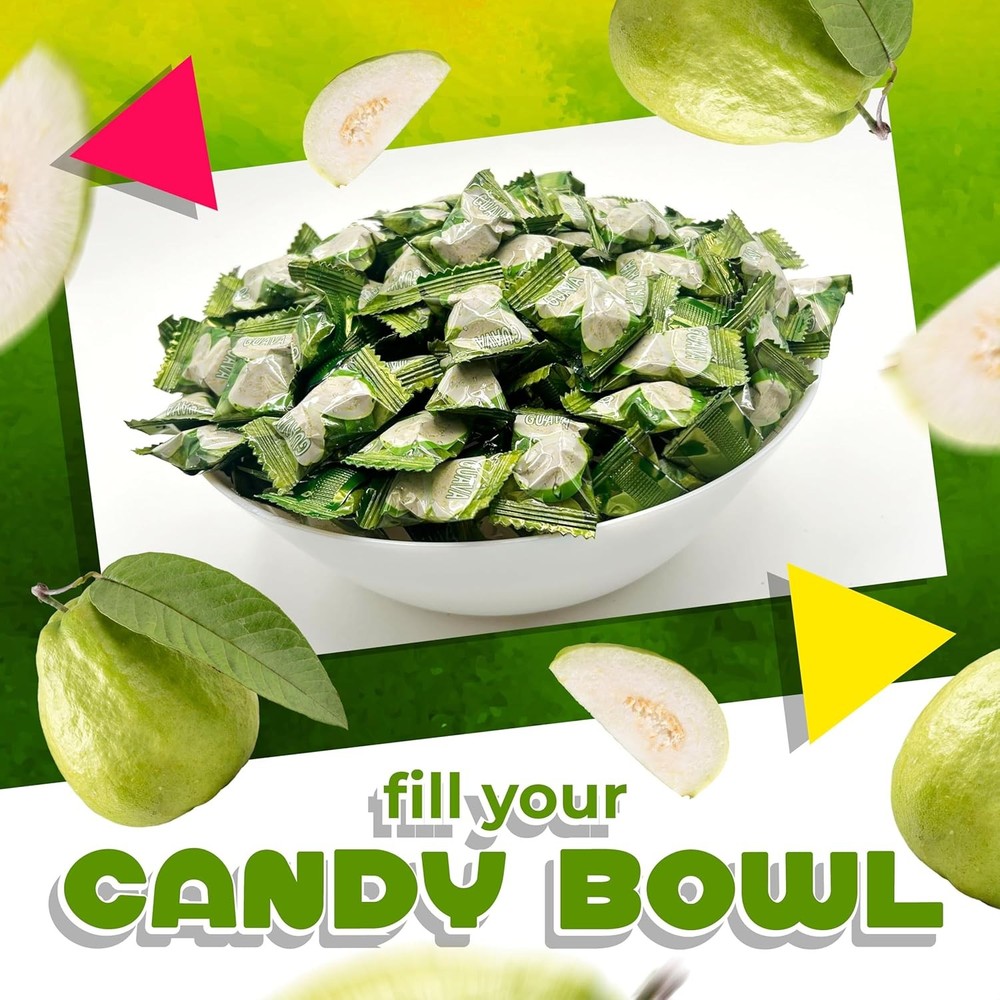 Guava Candy | 1 Pound Bag | Exotic Individually Wrapped | Classic...