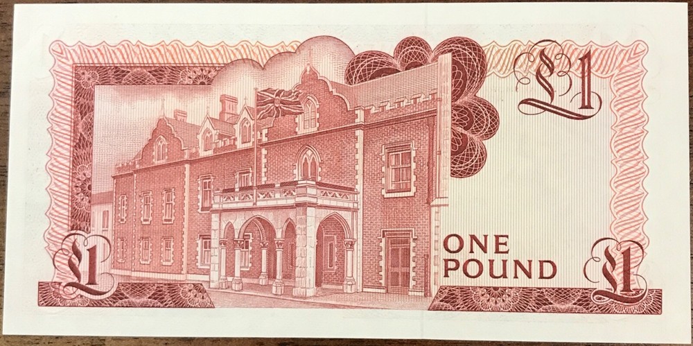 Gibraltar 1 pound 1988 UNC P- 20e Prefix L
