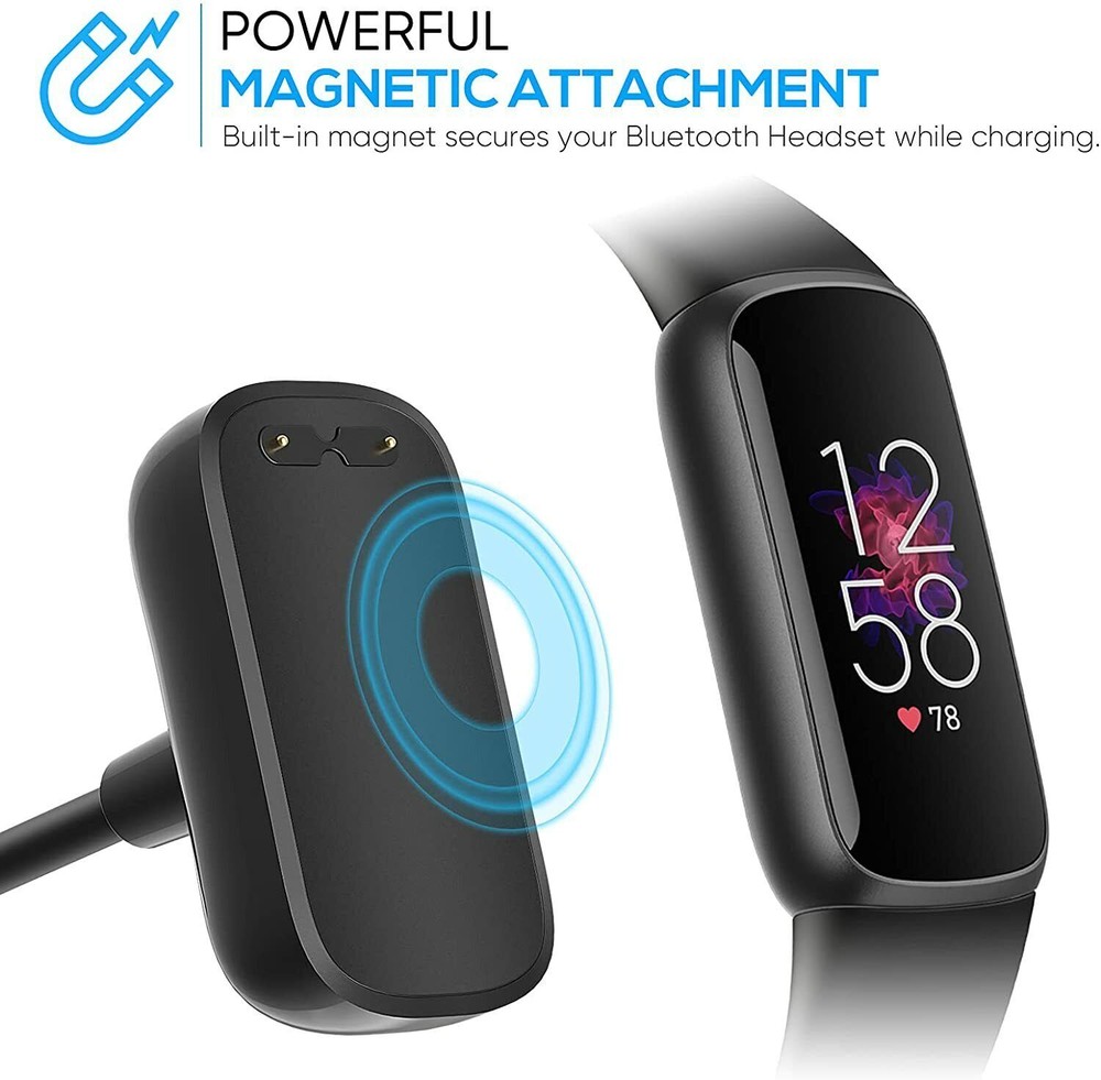 1.6ft USB Magnetic Fast Charging Cable Charger For Fitbit Luxe / Charge 5