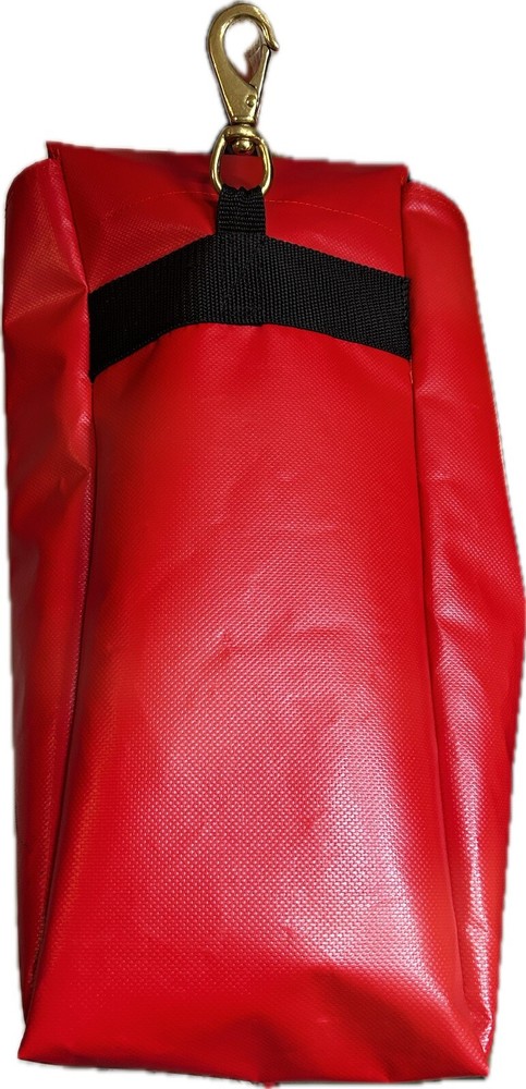 Lineman Tools, Glove Bag Red w/ Flag, Lineman Bag