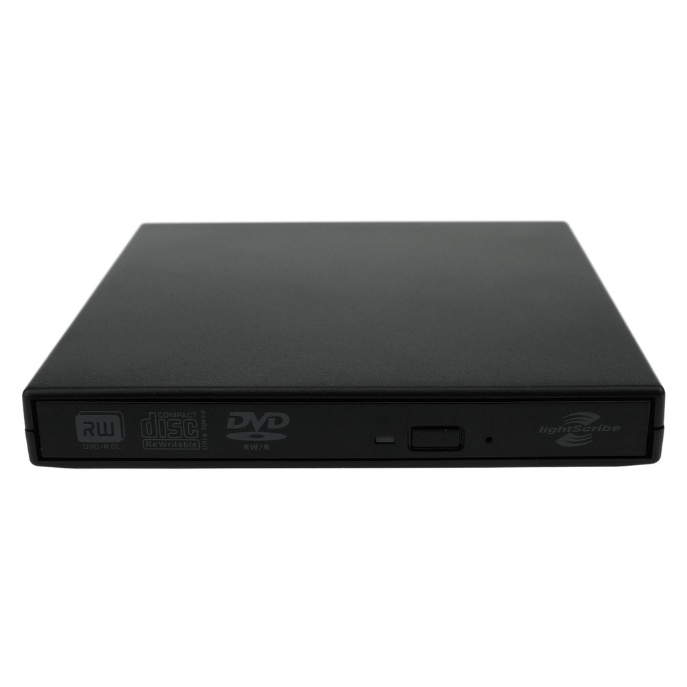 LightScribe DVD CD Burner PC External USB Writer Drive Disc Label Text Printer