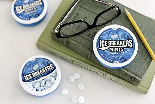 ICE BREAKERS Sugar Free Mints, Coolmint, 1.5 Ounce (Pack of 8)