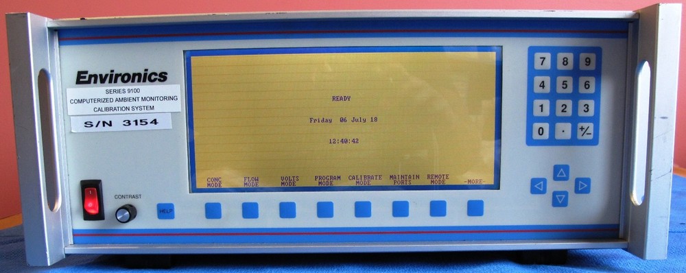 Environics S-9100 Computerized Ambient Monitoring Calibration System