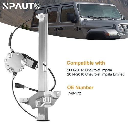 Power Window Regulator w/Motor Replacement for 2006 2007 2008 Front Driver Side