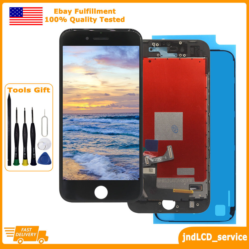 For iPhone SE 2022 3rd Gen LCD Display Touch Screen Digitizer Replacement Black