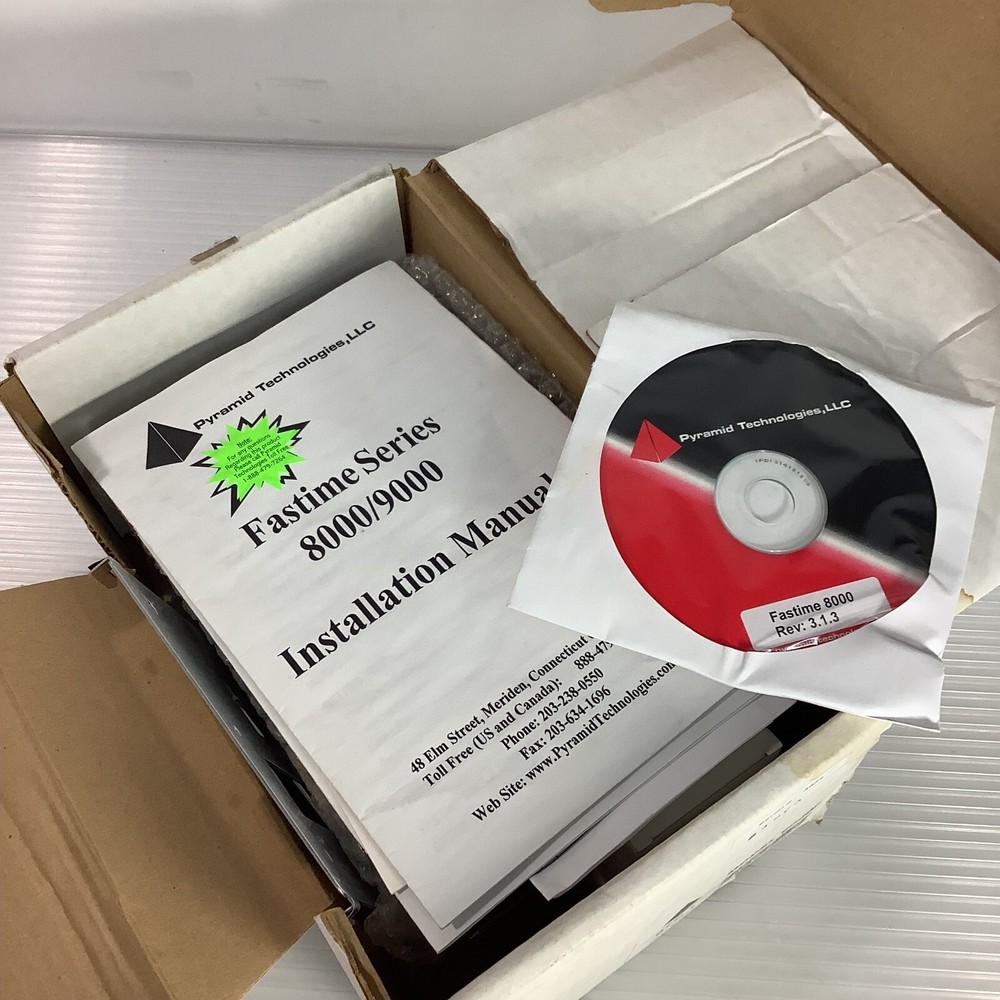 Pyramid Technologies, llc Fastime series 8000/9000 Time recorder