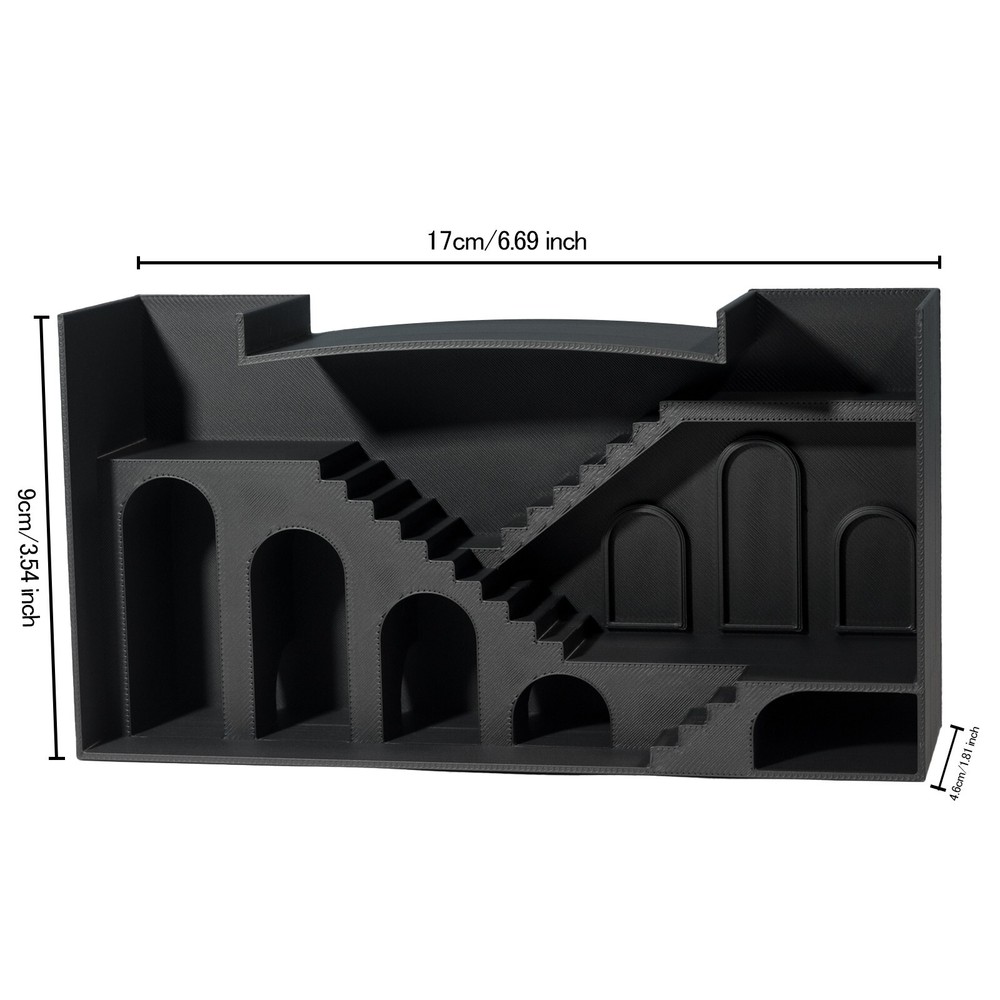 PLA 3D Print Rectangular Maze Underground Fish Tunnel Cave Aquarium Fish Decor