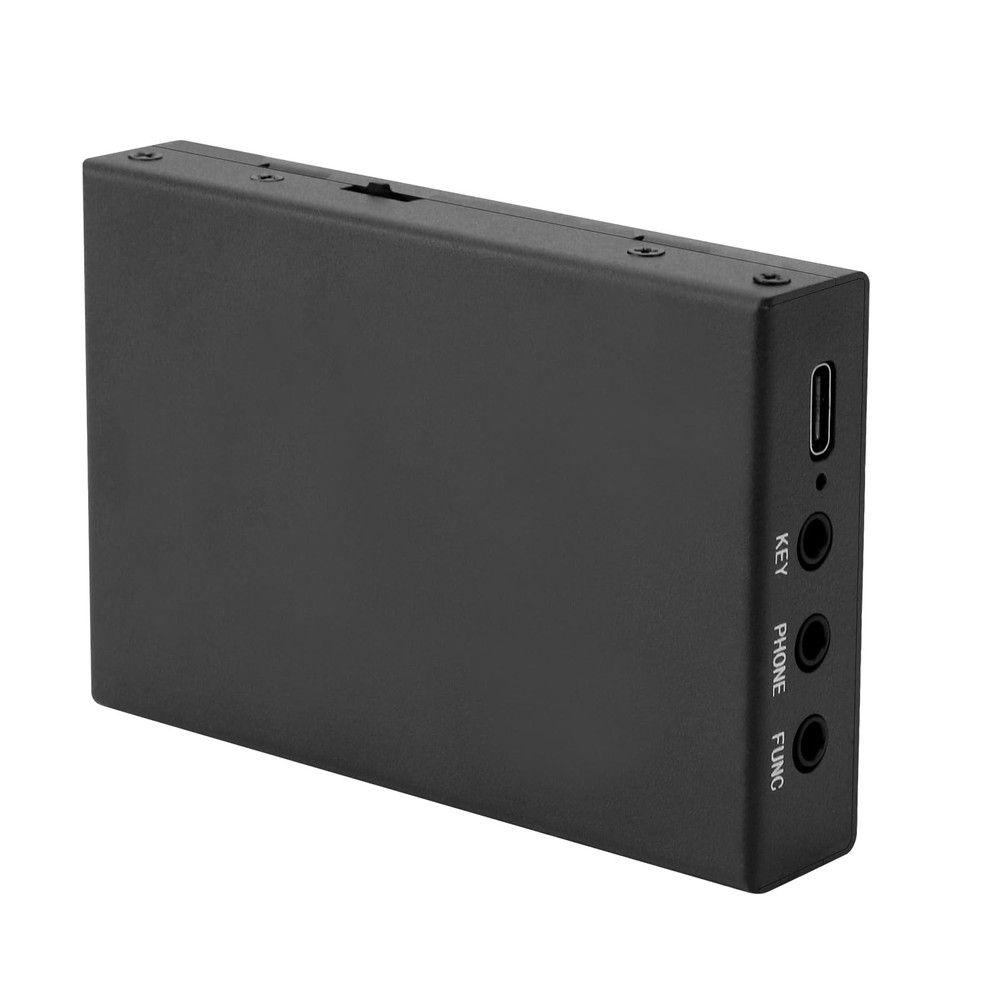 HAMCUBE Mini CW Trainer Morse Code for Telegraph Practice Black