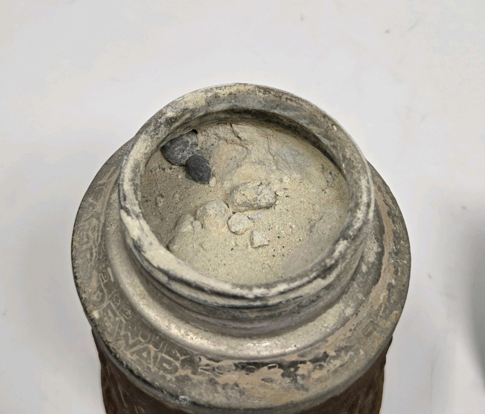 Vintage Dewar Carbide Miners Lamp With Hook