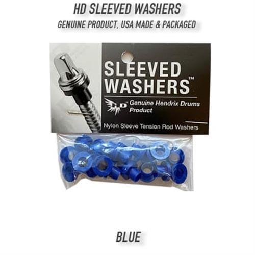 Hendrix Drums Sleeve Washers, 20-Pack, Blue