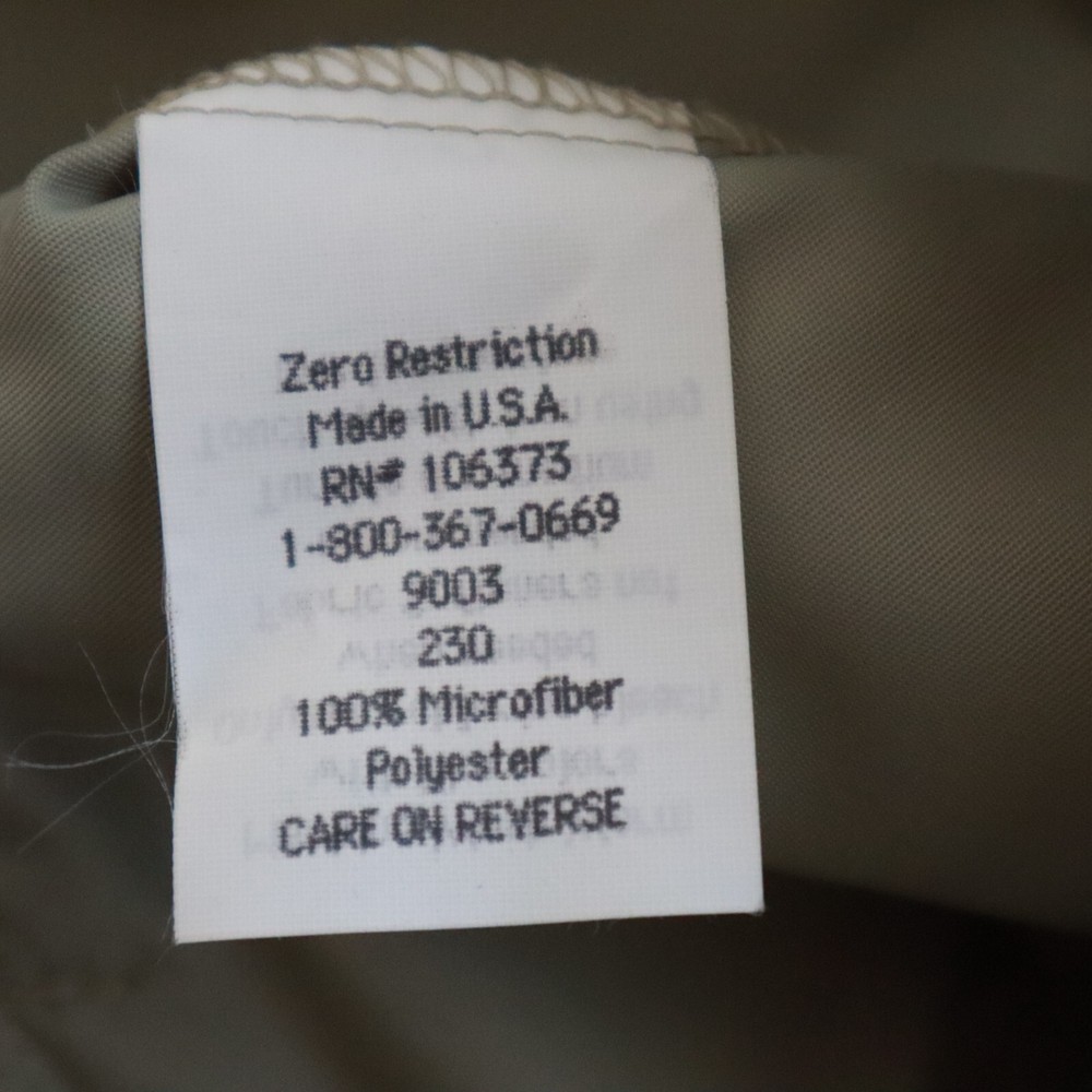 Zero Restriction Vest Mens XL Golf Outerwear Pullover Sleeveless Pine Forest