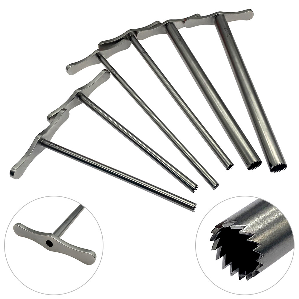 Stainless steel Visual Trephine Transforaminal Endoscopic Instruments 1pc