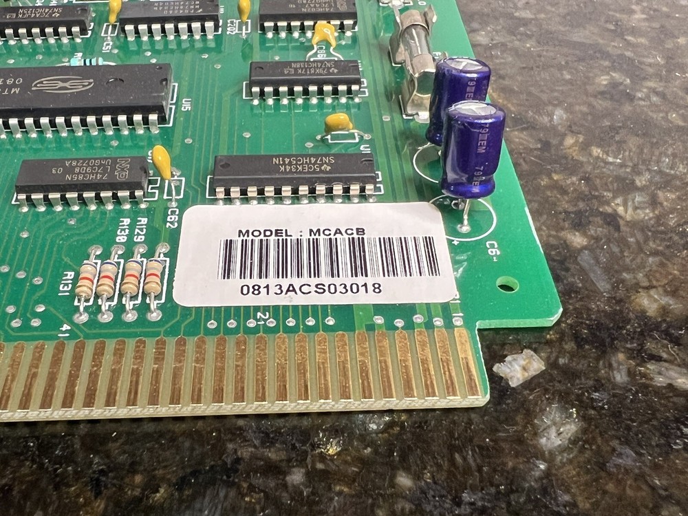 Bogen Multicom 2000 Analog Card MCACB Intercom System Used AS IS #2